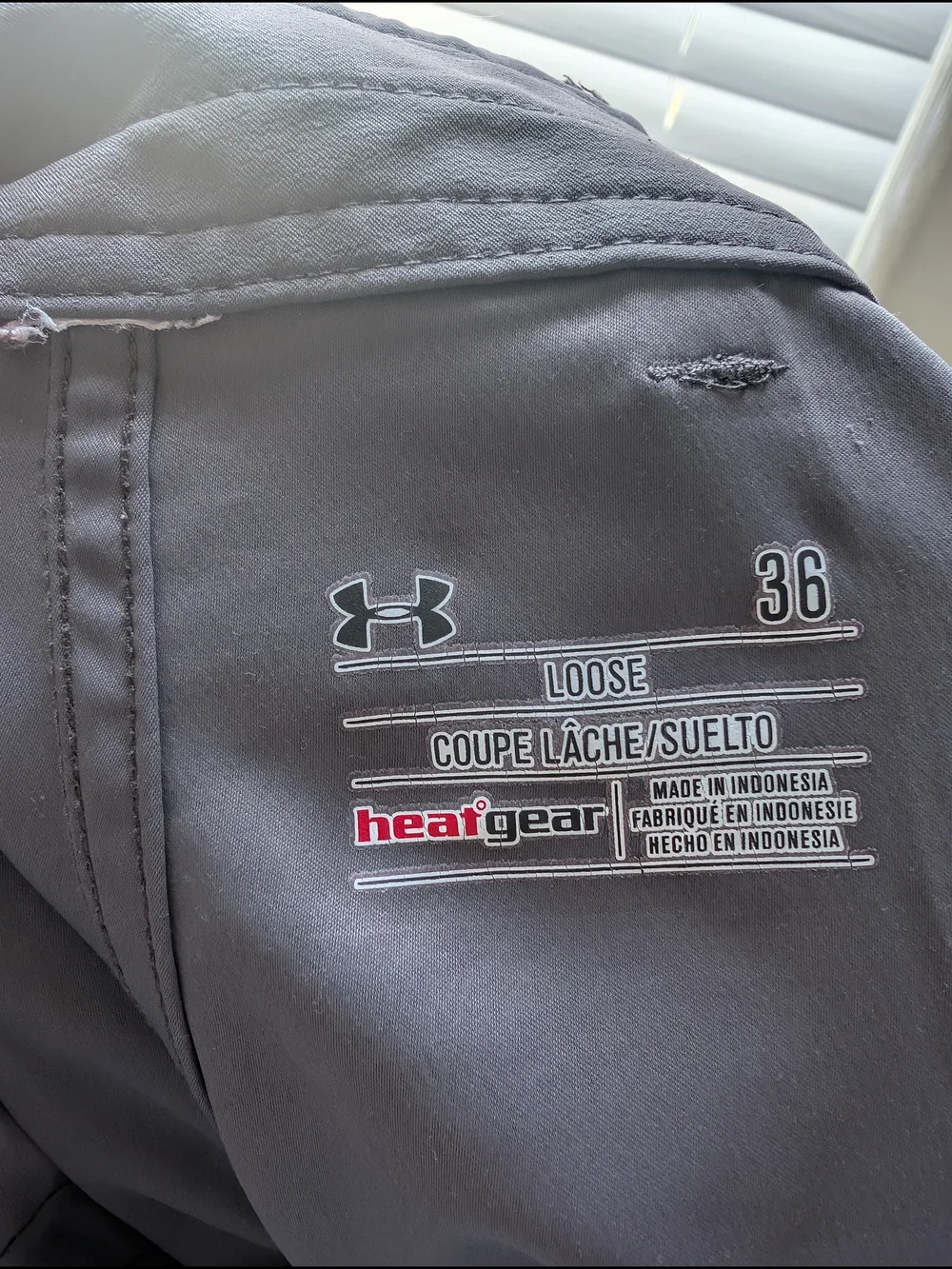 Under Armour Men's Charcoal Performance Athletic Shorts